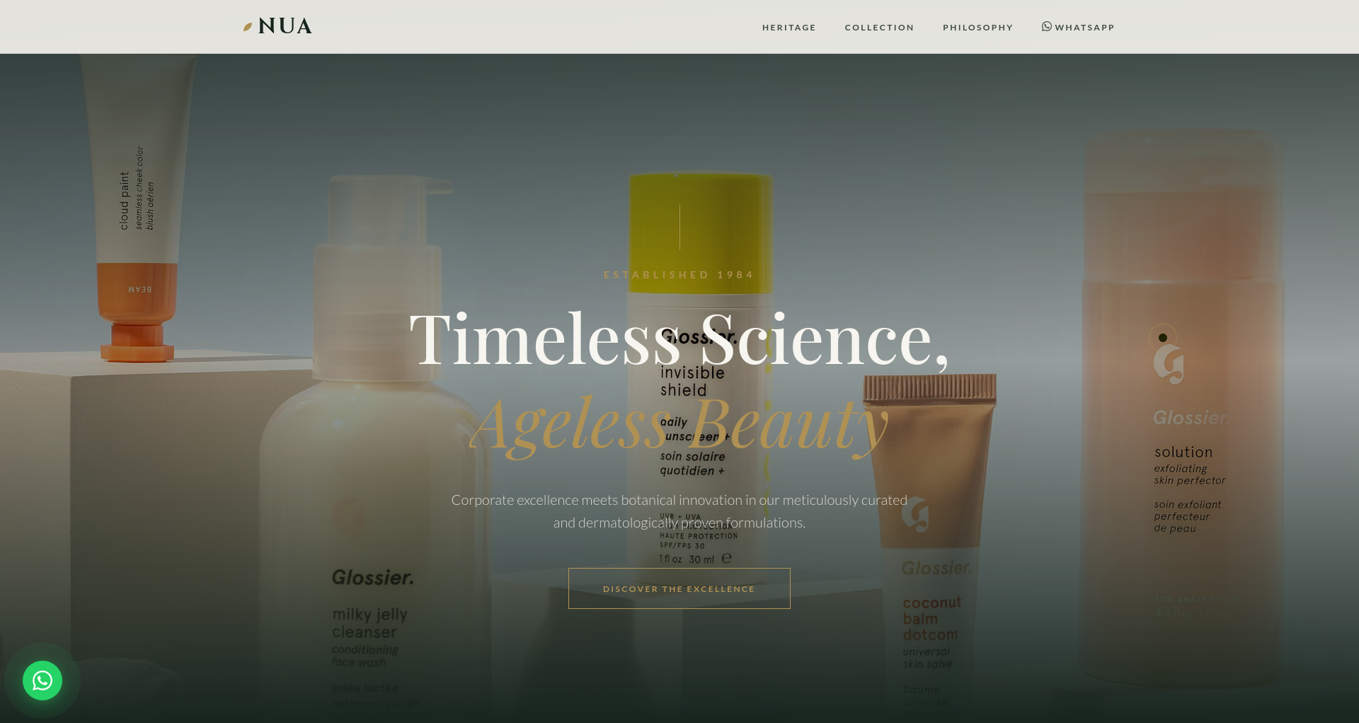 NUA - Timeless Science Ageless Beauty